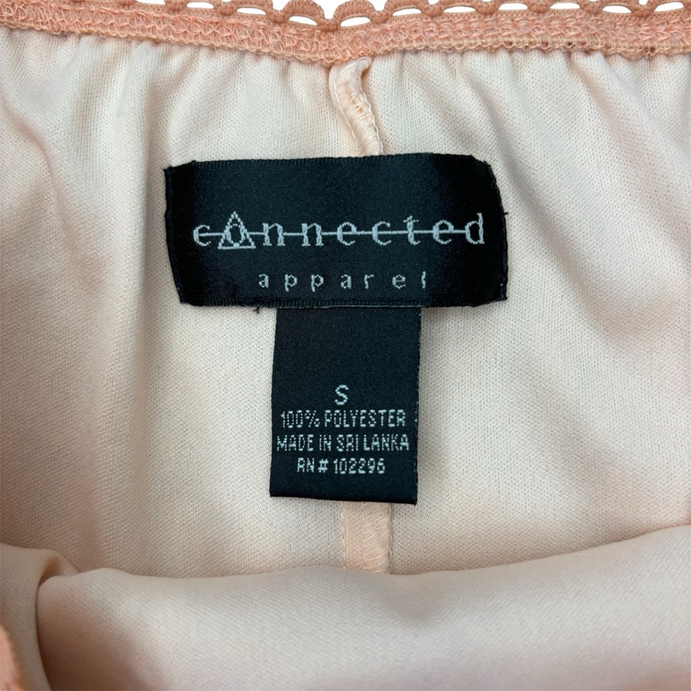Connected Apparel Pink Floral Midi Skirt - Picture 3 of 3